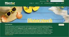 Desktop Screenshot of mentorpolska.pl
